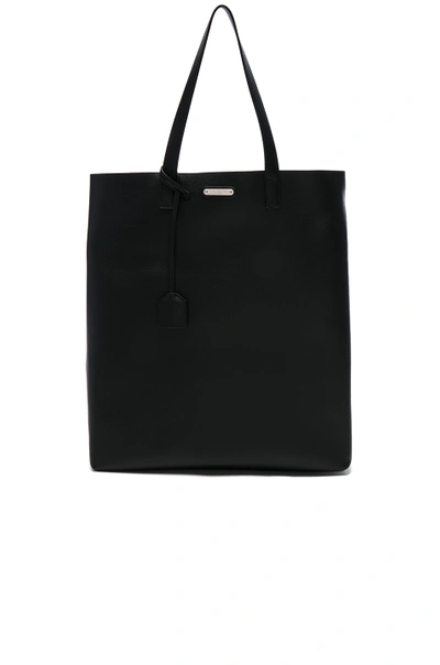 Shop Saint Laurent Tote In Black