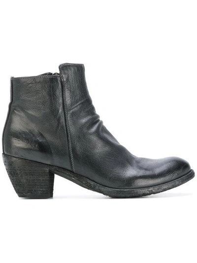 Shop Officine Creative Ankle Boots In Black