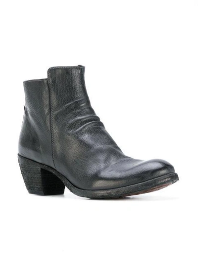Shop Officine Creative Ankle Boots In Black