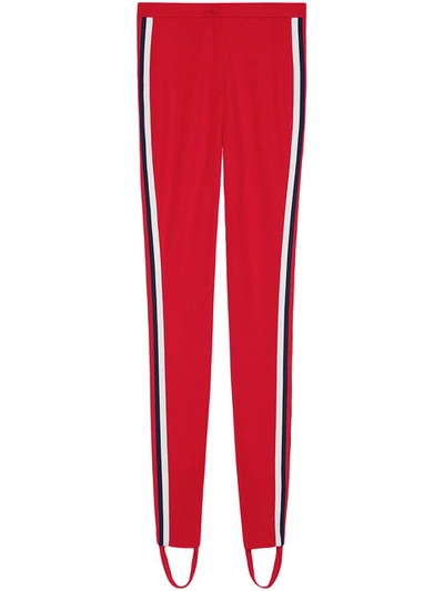 Gucci Track Pants In Red