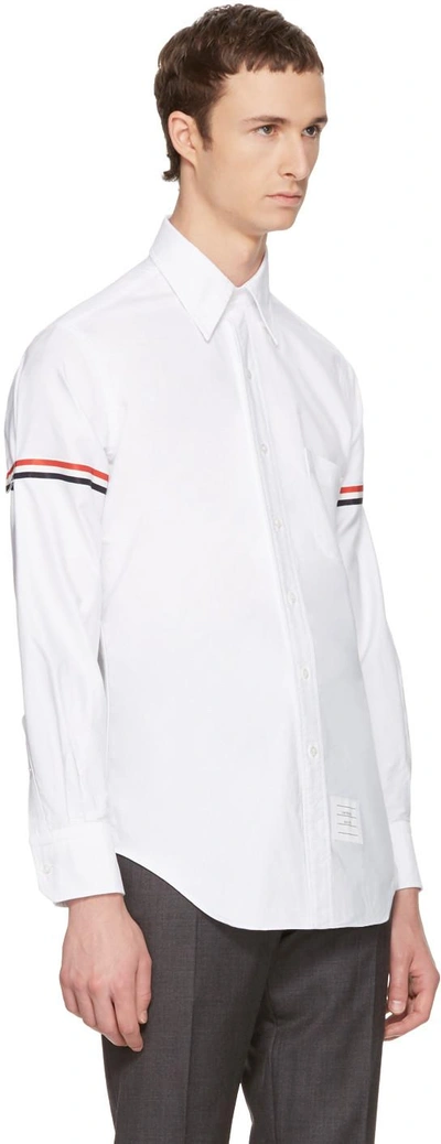 Thom Browne Classic Button-down Shirt In White