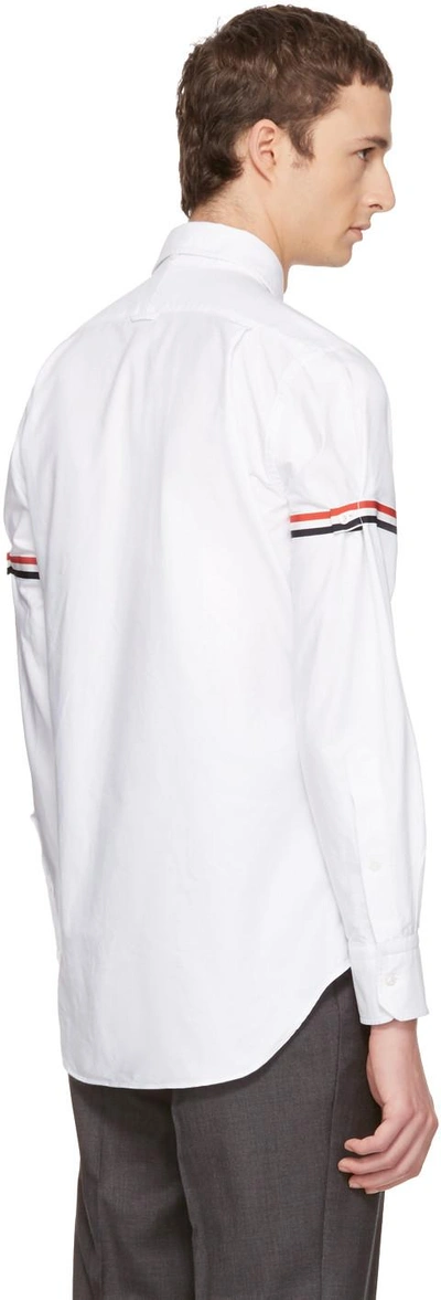 Thom Browne Classic Button-down Shirt In White