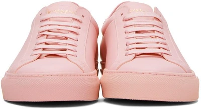 Shop Givenchy Pink Urban Knots Trainers