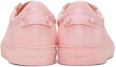 Shop Givenchy Pink Urban Knots Trainers