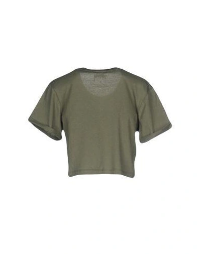 Shop Stussy T-shirt In Military Green