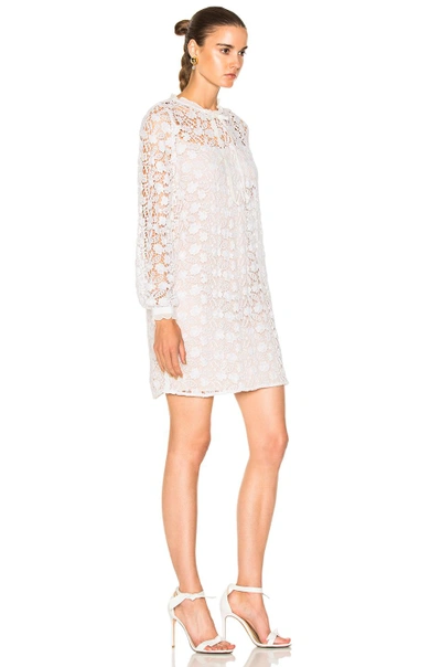 Shop Needle & Thread Crochet Lace Dress In White