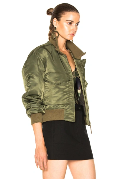 Shop Nili Lotan Mcguire Jacket In Green