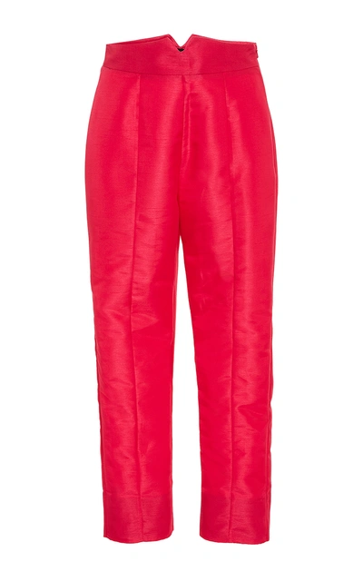 Paper London Cropped Noix Trousers