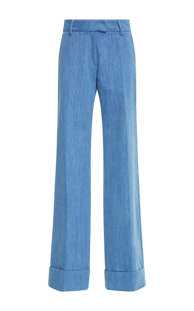 Anna Sammarone Wide Leg Vince Denim Pants