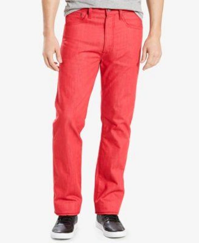 Shop Levi's Levi&#039;s® 501® Original Shrink-to-fit™ Jeans In Red Dahli