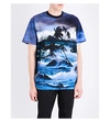 GIVENCHY Seascape-print cotton-jersey T-shirt