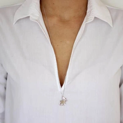 Gucci Rabbit Necklace Sterling Silver