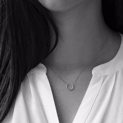 Gucci Halo Necklace Silver