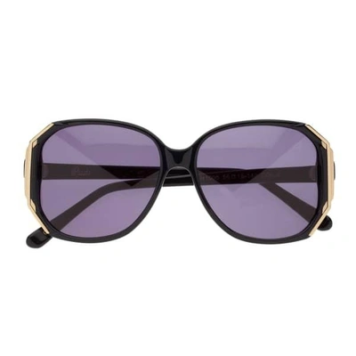 Shop Heidi London Hexagon Sunglasses Black