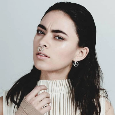 Yasmin Everley Jewellery Libra Astrology Drop Studs