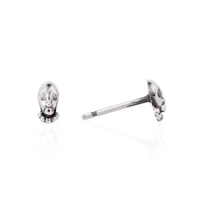 Gucci Tiny Voodoo Orunla Earrings Silver