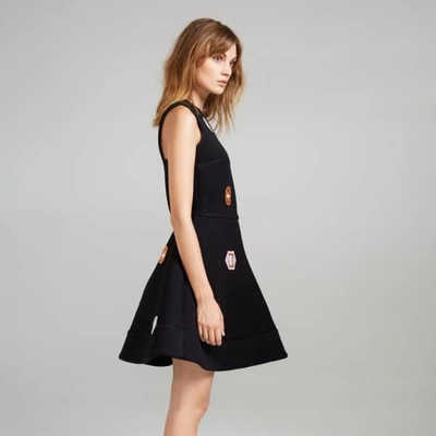 Shop Tomcsanyi Pretty Waist Dress Black