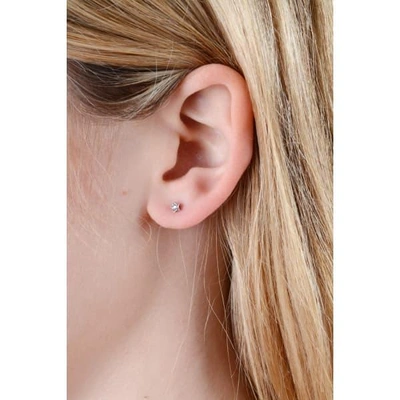 Gucci Tiny Star Earrings Sapphires & Silver