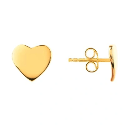 Shop Latelita London Cosmic Mini Heart Earring Gold