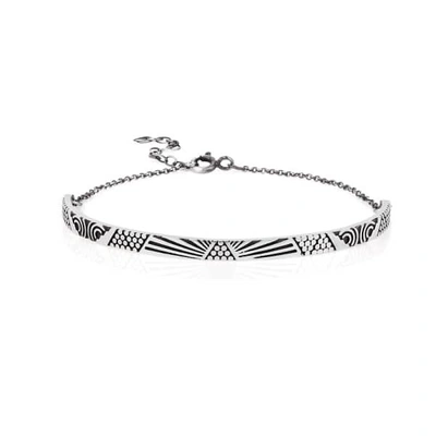 Gucci Peruvian Bracelet Silver