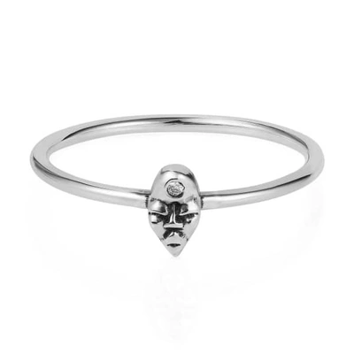 Gucci Tiny Voodoo Erzulie Ring – Diamond & Silver