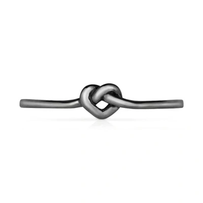 Gucci Love Knot Ring Black Rhodium