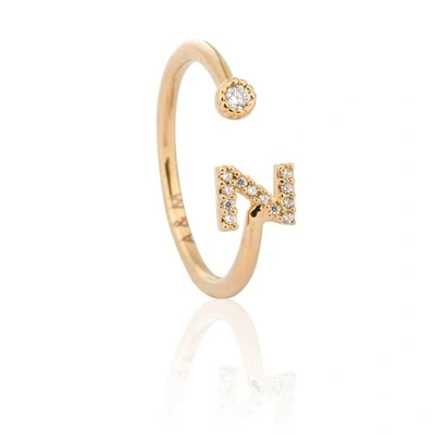 Shop Astrid & Miyu Gold Initial Z Ring