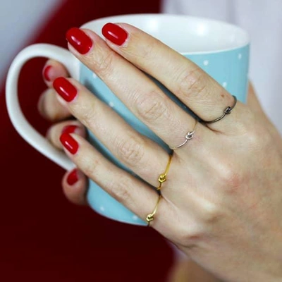 Gucci Love Knot Ring - Gold Vermeil