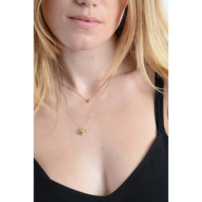 Gucci Mini Shell & Pearl Necklace – Gold Vermeil