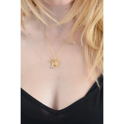Gucci Banana Necklace Gold Vermeil