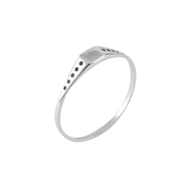 Gucci Sqaure Shield Mini Signet Ring