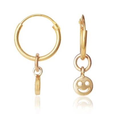 Shop Gucci Smile Hoop Earrings