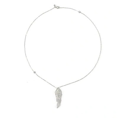 Shop Latelita London Angel Wing Necklace Sterling Silver
