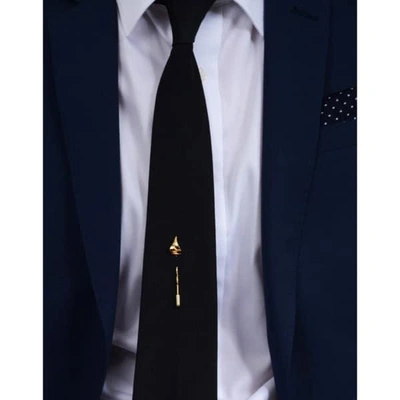 Gucci Sail Boat Tie Pin Gold 