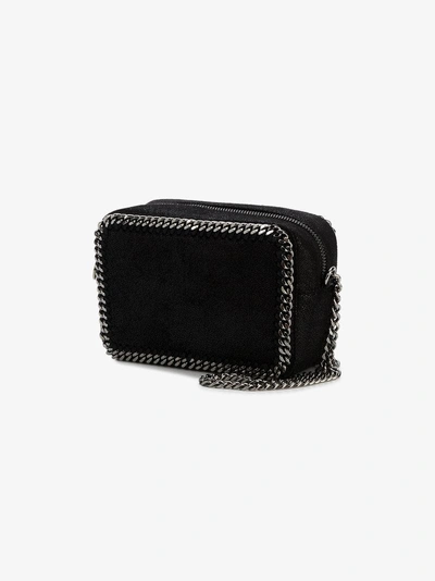 Shop Stella Mccartney Mini Black Falabella Camera Bag