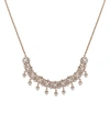 MARCHESA Collar Necklace, 16",2619538GOLD/CLEAR