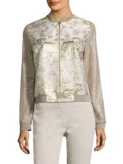 Shop Elie Tahari Glenna Jacket In Harvest