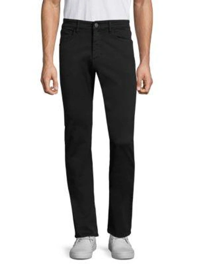 Shop Dl1961 Russell Straight Fit Pants In Onyx