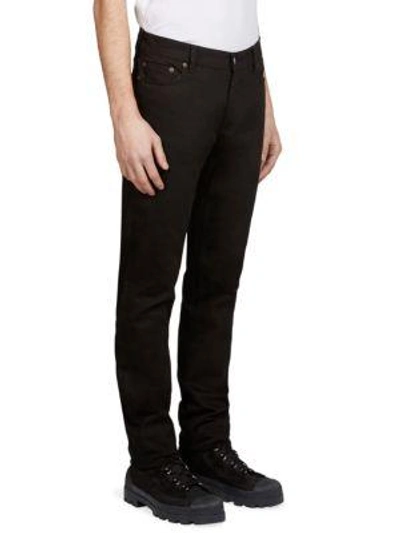 Shop Acne Studios Slim-fit Jeans In Black