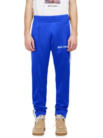 Palm Angels Sporty Slim Track Pants In Blue