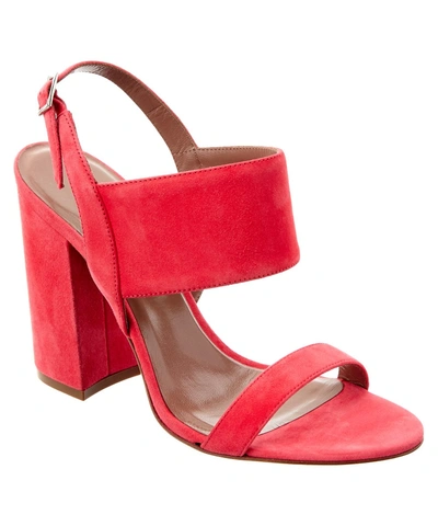 Tabitha Simmons Senna Suede Heeled Sandal In Pink