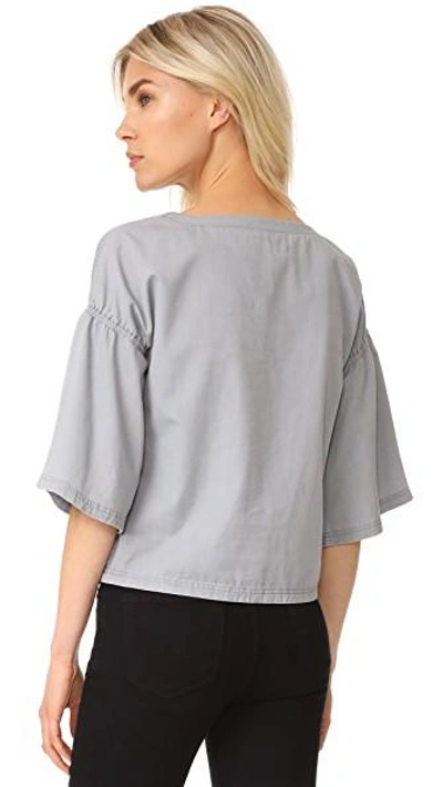 Shop J Brand Diane Top In Cinereal