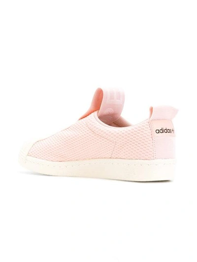 Shop Adidas Originals Superstar Slip In Pink