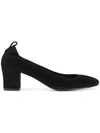 LANVIN LANVIN BLOCK HEEL PUMPS - BLACK,FWPUPP00KIPAA1712157170