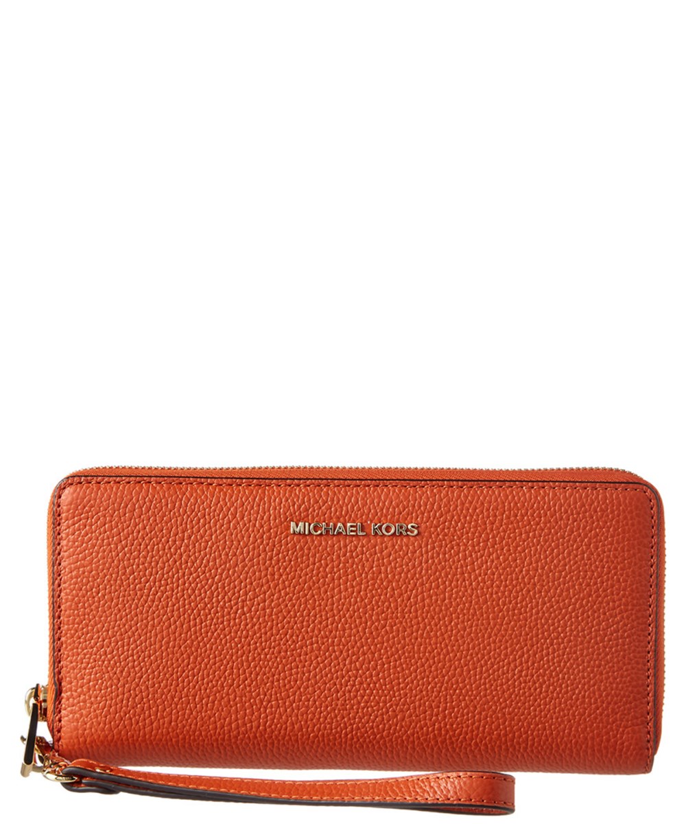 michael kors mercer travel continental wallet