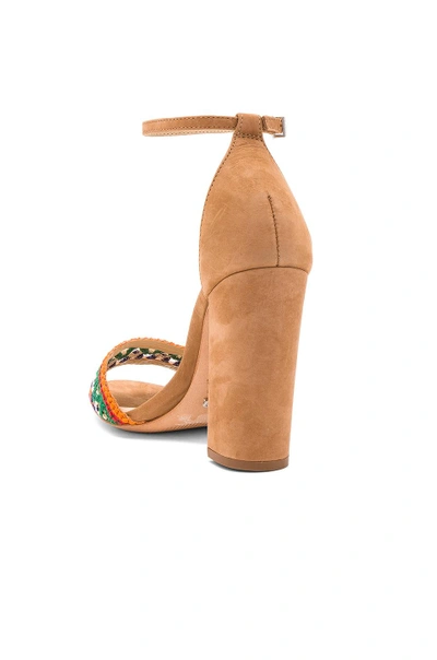 Shop Schutz Joannas Heel In Desert & Multi