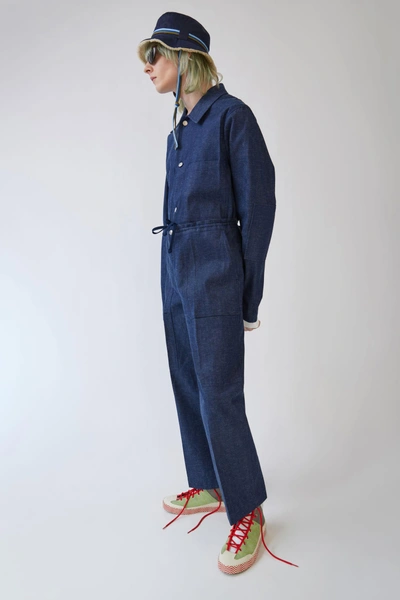 Shop Acne Studios Hill 未洗牛仔 In Unwashed Indigo