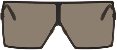 Saint Laurent Betty Oversized Square-frame Acetate Sunglasses In Black