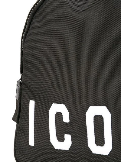 Shop Dsquared2 Icon Backpack - Black
