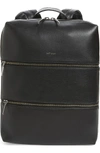 MATT & NAT Slate Faux Leather Backpack